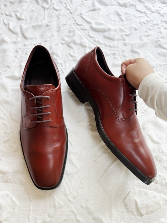 Ecco Cognac Metropole Milan Derby Size 11 - 11.5 New main image 6